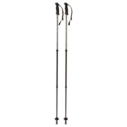 Trespass Anti Shock Collapsible Trekking Poles 135cm in Grey