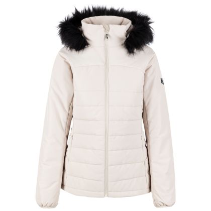 Women's Casual Jacket Translate in Grey, Front view on mannequin