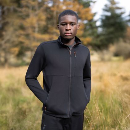 Mens Quick Dry Top Travis, Front view on mannequin