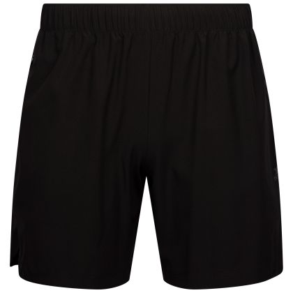 Mens Active Shorts Tsgard In Black, Front view on mannequin