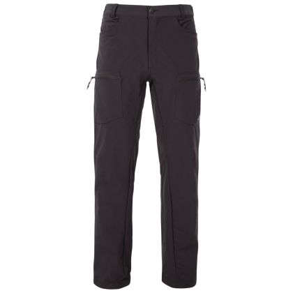 Trespass Men's Quick Dry Cargo Trousers in Black Tuned, Front view on mannequin