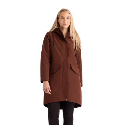 Womens Waterproof Jacket Vailsom in Chestnut