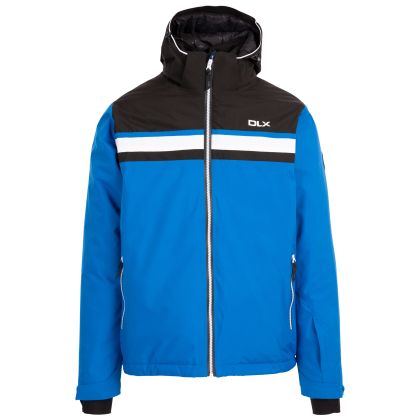 Men s Ski Jacket Vaughn in BLUE, Front view on mannequin
