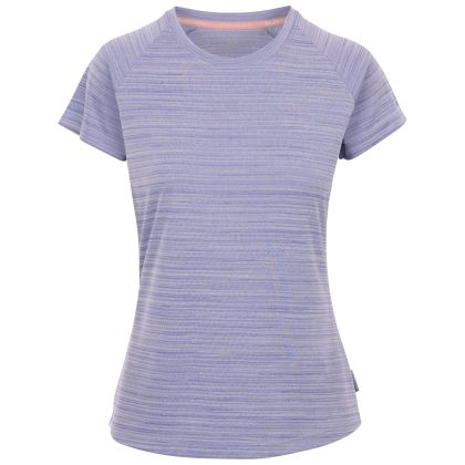 Women's Active Top-Tp75 Vickland in Sky Blue Marl, Front view on mannequin