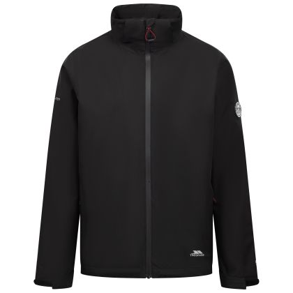 Mens Packaway Hood Waterproof Jacket Westford in Black