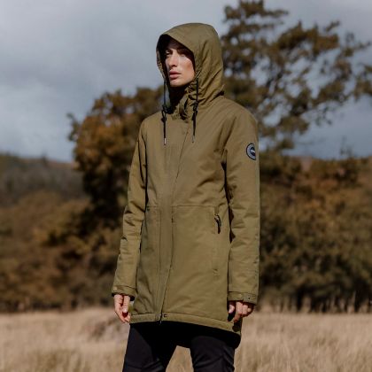 Trespass DLX Womens Waterproof Jacket Wilma, Front view on mannequin