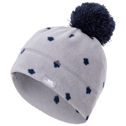 Kids Hat Zume in PLATINUM, Hat at angled view
