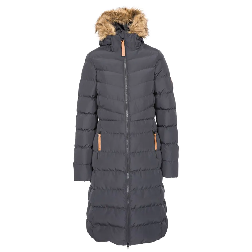 (トレスパス) Trespass レディース Audrey 中綿ベスト パフジャケット アウター TP6160 (ブラック) Trespass Women's Casual Jacket Audrey | Trespass
