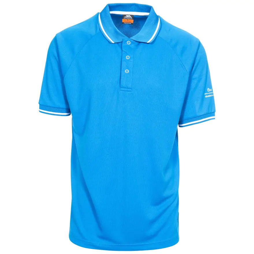 Trespass Mens Quick Dry Polo Shirt Bonington