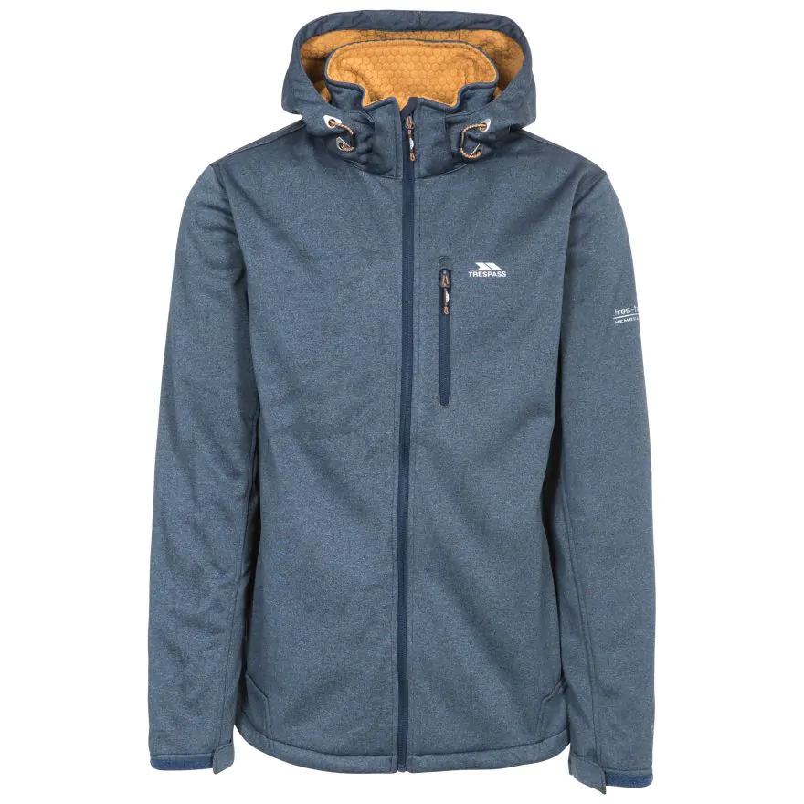 Trespass Mens Breathable Windproof Softshell Jacket Maynard Trespass