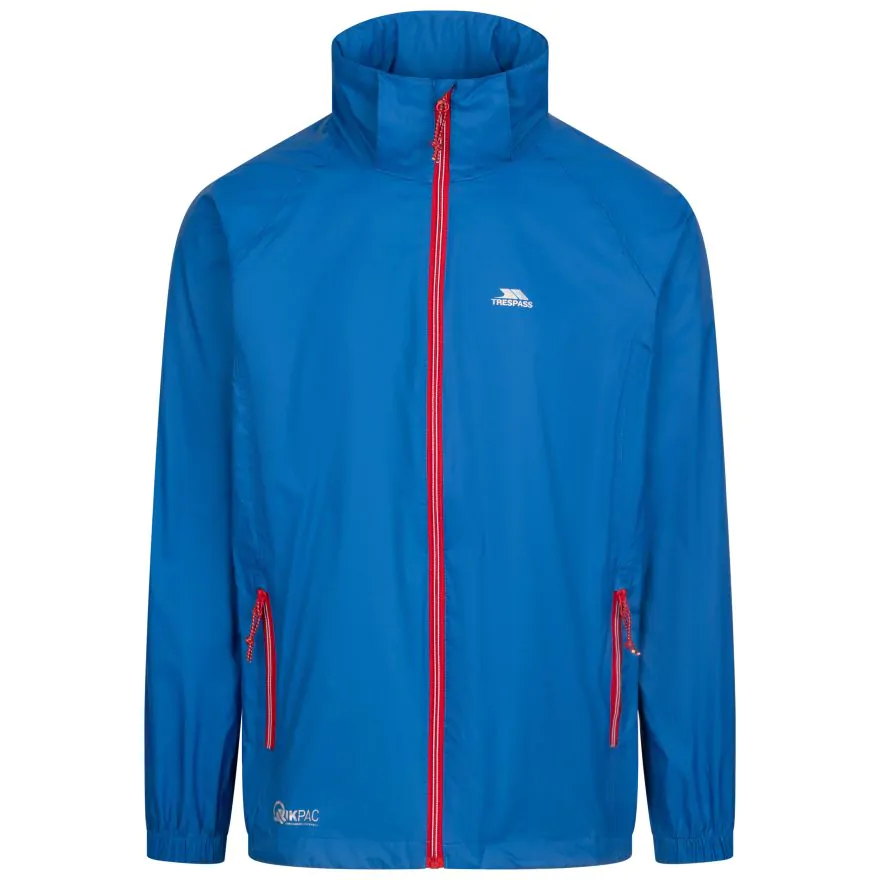 Trespass Adults' Waterproof Packaway Jacket Qikpac X