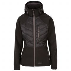 Trespass Womens Softshell Jacket Elvira in Black