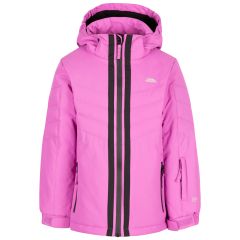 Women's Ski Jacket TP50 Annalisa in DEEP PINK, Front view on mannequin