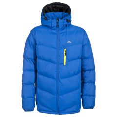 Trespass Mens Padded Casual Jacket in Blue Blustery