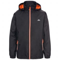 Briar Men's Waterproof Jacket in Black, Front view on mannequin