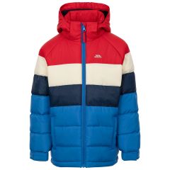 Kids Casual Jacket Calmere in BLUE, Front view on mannequin