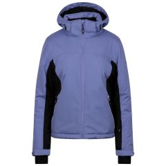 Trespass Womens Ski Jacket Doris in Baja Blue, Front view on mannequin