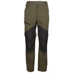 Trespass Men's Walking Trousers Gratwich in DARK IVY, Front view on mannequin