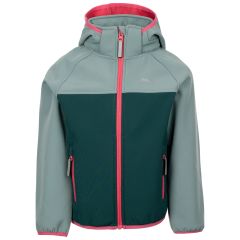 Trespass Kids Softshell Jacket Hanbury in Pine