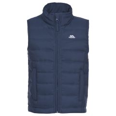 Trespass Kids Quilted Gilet Jadda in Navy
