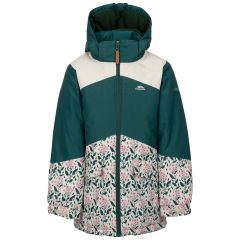 Trespass Girls Waterproof Padded Jacket Jessa in Pine