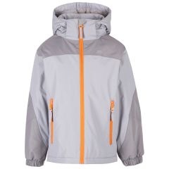 Trespass Kids Waterproof Jacket TP50 Launch, Front view on mannequin