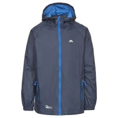 Trespass Adults Waterproof Packaway Jacket in Navy Qikpac