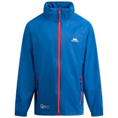 Trespass Kids Waterproof Packaway Jacket Qikpac X in Blue