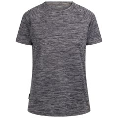 Womens Duoskin Active Top Selinne in NAVY MARL, Front view on mannequin