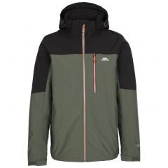 Trespass Mens Jacket TP75 Tappin - IVY, Front view on mannequin
