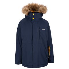 Men's Waterproof Jacket TP50 Ultimately in NAVY, Front view on mannequin
