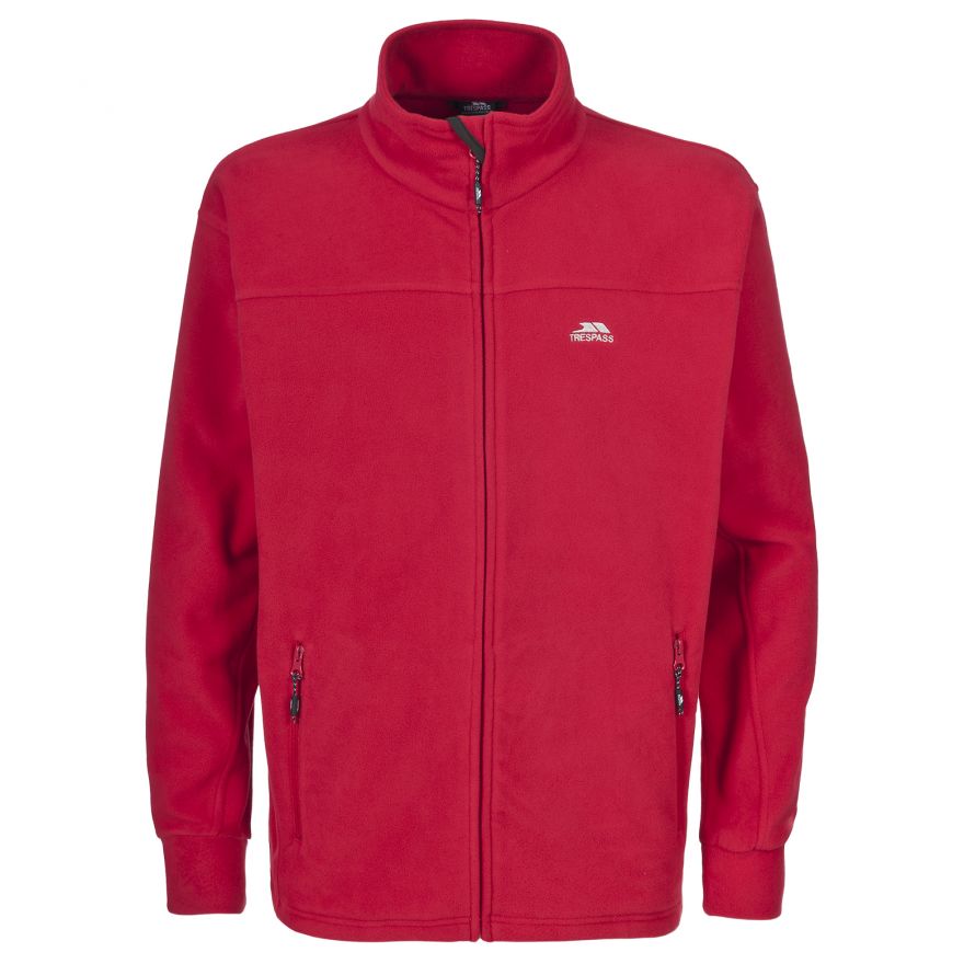 Trespass Mens Sueded Fleece Jacket 