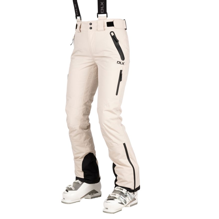 Trespass DLX Womens Ski Trousers Water Repellent Down Touch Salopettes Marisol II Black