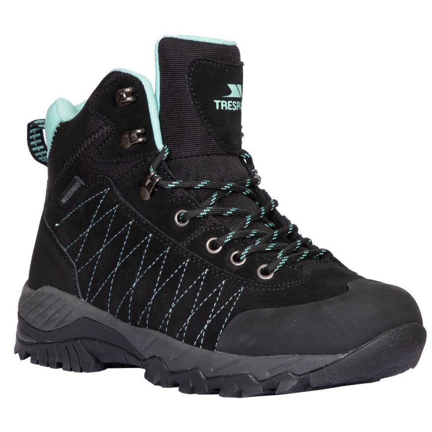 ladies waterproof walking ankle boots