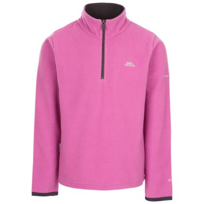 Trespass Girls Microfleece in Deep Pink Sybil