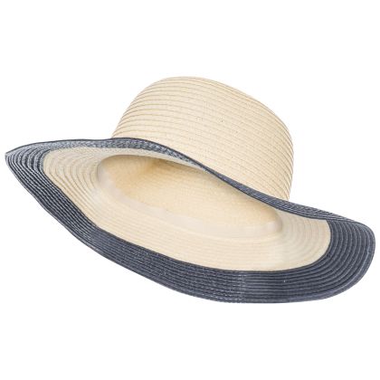 Acapulco Women's Straw Hat in Beige, Hat at angled view