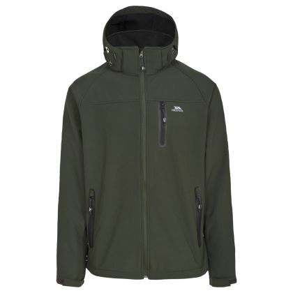 Trespass Mens Softshell Jacket Accelerator II in Khaki