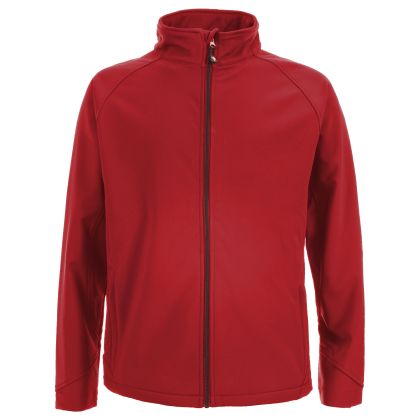 Trespass Mens Softshell Jacket in Red Akron