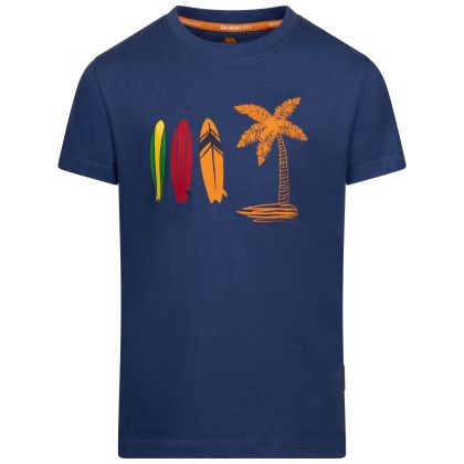 Boys Round Neck T-Shirt Alltown in Bluetone