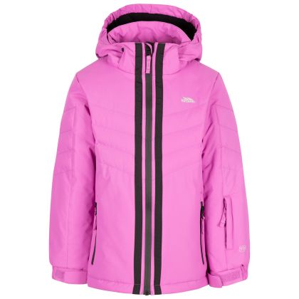 Women's Ski Jacket TP50 Annalisa in DEEP PINK, Front view on mannequin