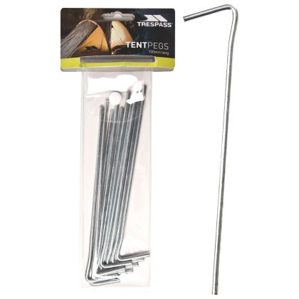 Trespass Steel Tent Pegs in Assorted