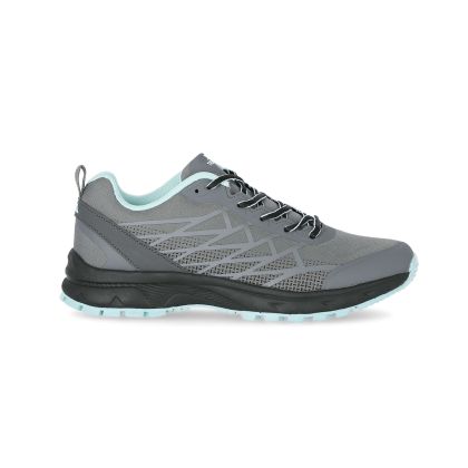 Trespass Women's Casual Lightweight Trainer Beatrix Grey, Outside view of footwear