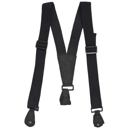 Trespass Adults Black Ski Pants Braces in Black