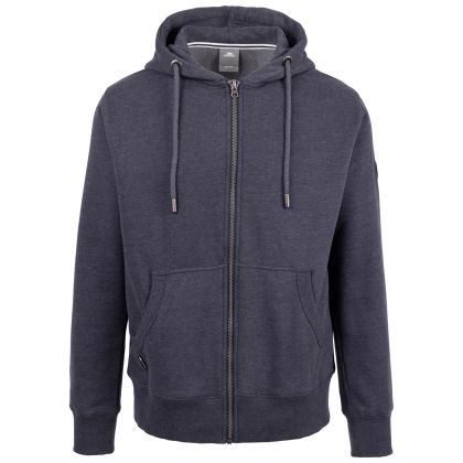 Mens Full Zip Hoodie Bran, Front view on mannequin