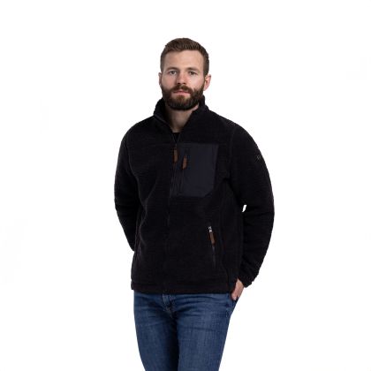Trespass Mens Sherpa Fleece Jacket Buck B