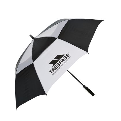 Trespass Golf Umbrella in Black Printed
