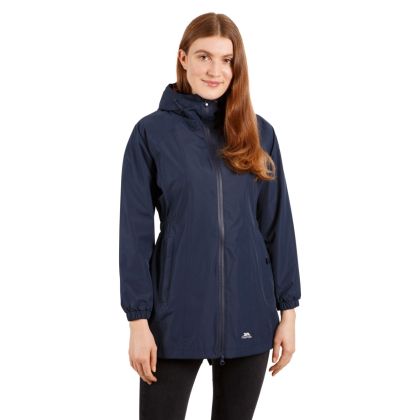 Trespass Womens Waterproof Jacket Daytrip in Navy