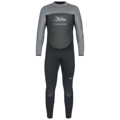 Trespass Mens 5mm Full Wetsuit Lakee in Black
