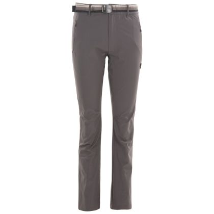 Drena Women's DLX Walking Trousers in Grey, Front view on mannequin