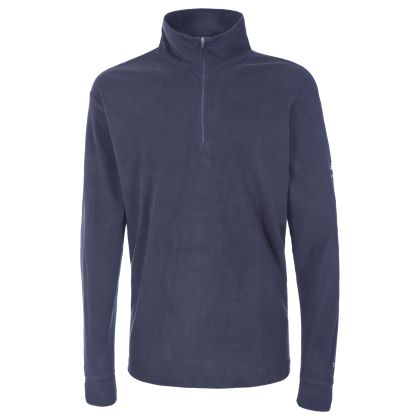 Trespass Mens 1/2 Zip Fleece  in Navy Duty